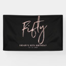 Search for rose gold banners Fifty