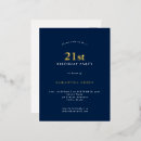 Search for silver 21st birthday invitations Navy blue