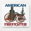 Search for fire engine mousepads Firefighter