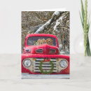 Search for old truck christmas cards Snow