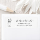 Search for mason jar return address labels Elegant