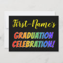 Search for pattern graduation invitations Colourful