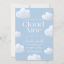 Search for blue sky cards invites Baby boy
