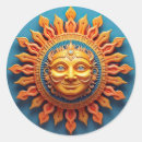 Search for sun god stickers Golden