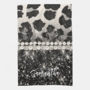 Search for silver glitter tea towels Girly