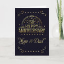 Search for parents wedding anniversary cards Typography