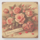 Search for chocolate candy coasters Valentine