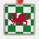Search for wales flag christmas tree decorations Dragon