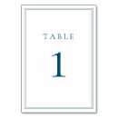 Search for blue table cards Minimalist