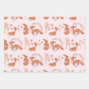Search for woodland wrapping paper Whimsical