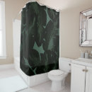 Search for dark green shower curtains Elegant