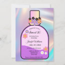Search for perfume bottle invitations Sweet