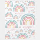 Search for rainbow blankets Girly