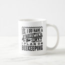 Search for bee humor mugs Beekeeper