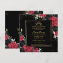 Search for gothic quinceanera invitations Teen girl