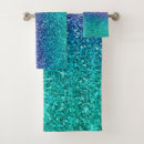 Search for pretty green bath towels Girly