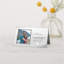 Search for photo place cards Typography