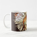 Search for native american indian mugs Vintage