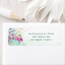 Search for string of lights return address labels Watercolor