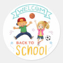 Search for welcome school stickers Students