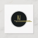 Search for drummer business cards Black