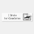 Search for cemetery bumper stickers Car