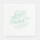 Search for mint green wedding napkins Bride and groom