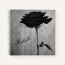 Search for gothic notebooks Black and white