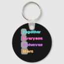 Search for togetherness key rings Yellow