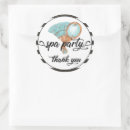 Search for spa thank you stickers Elegant