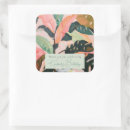 Search for tropical leaves stickers Jungle foliage