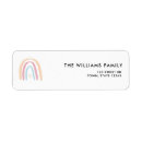 Search for rainbow birthday return address labels Girl