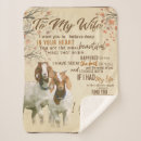 Search for love letter blankets Wife birthday