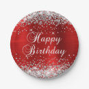 Search for happy birthday glitter plates Sparkly