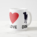 Search for peace love dogs mugs Heart