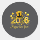 Search for happy new year with balloons stickers 026