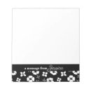 Search for flower border notepads Feminine