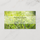 Search for grass cutting business cards Landscaper