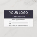 Search for template appointment cards Professional