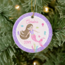 Search for seahorse christmas tree decorations Mermaid