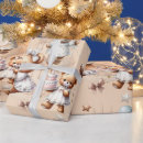 Search for teddy wrapping paper Children