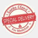 Search for santa claus envelope seals Red