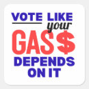 Search for gas stickers Political