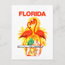 Search for vintage flamingo postcards Beach