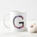 Search for initial g mugs Trendy