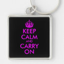 Search for keep calm and carry on key rings Crown