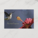 Search for hummingbird business cards Animal