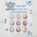 Search for bump baby shower invitations Blue