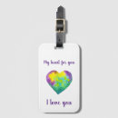 Search for valentines luggage tags Cartoon