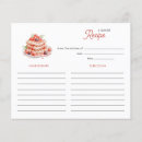 Search for cute recipe cards Watercolor